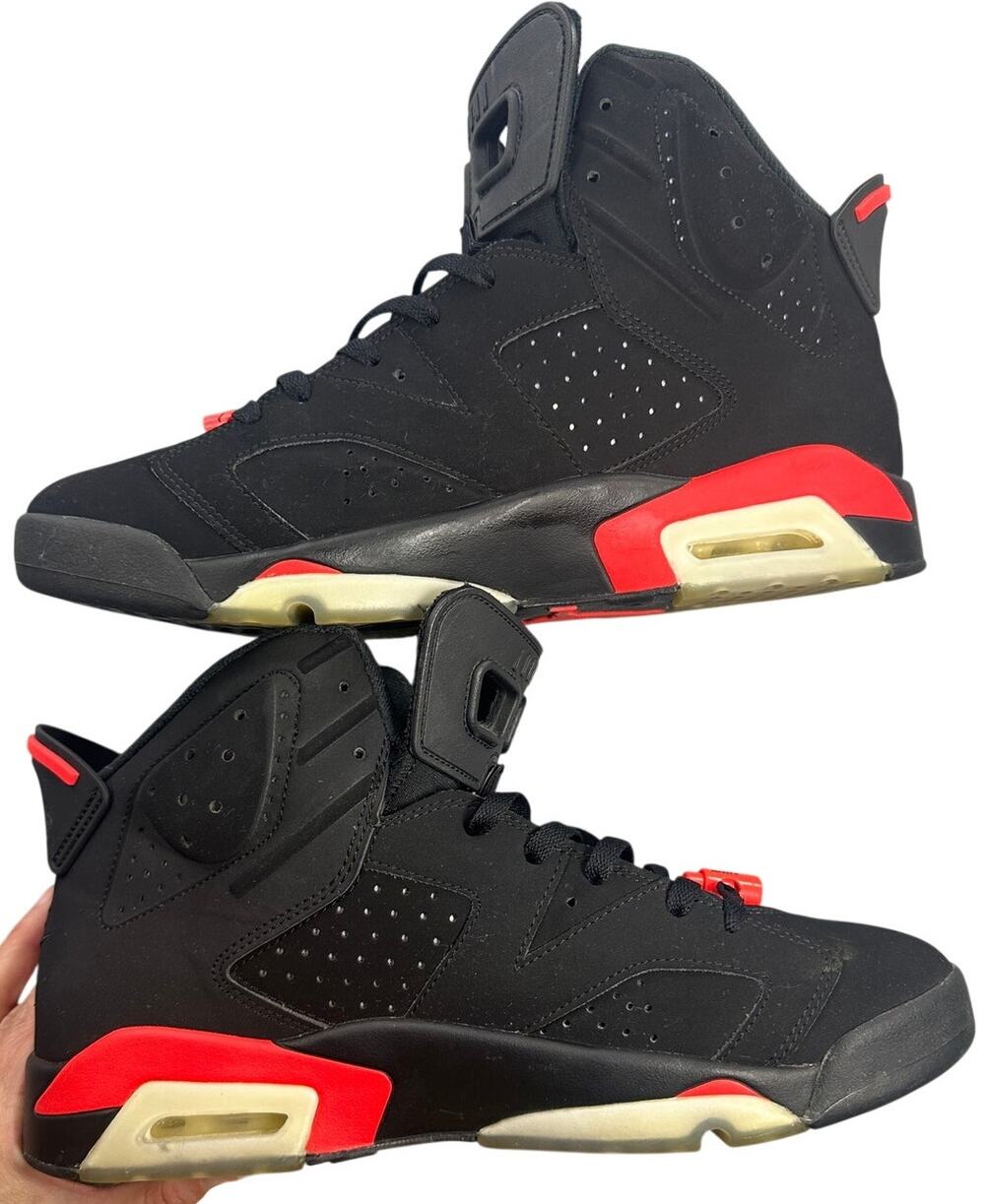 Air Jordan 6 Retro Infrared 2019 Black Size 11 - Authentic